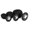 Kit entrainement 3 Butt plugs noir – Easy Toys - 94edenstreet.com - sexshop en ligne