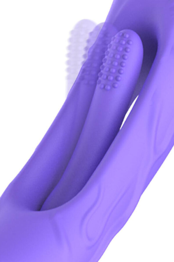 Vibro avec stimulateur de point G Flax - Good Vibes Only – Image 2