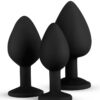 Kit entrainement 3 Butt plugs noir – Easy Toys - 94edenstreet.com - sexshop en ligne
