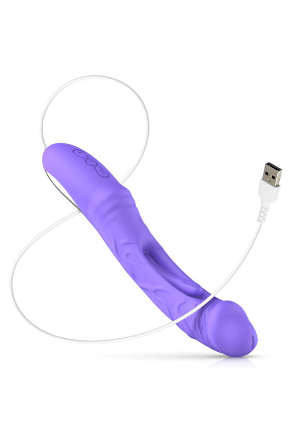 Vibro avec stimulateur de point G Flax - Good Vibes Only – Image 3