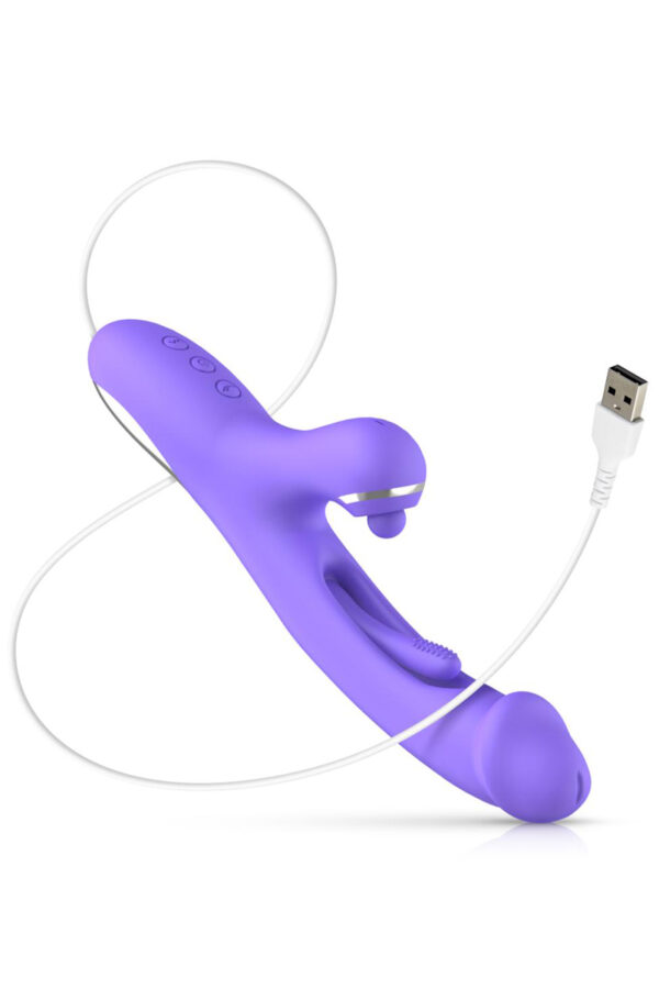 Vibro Rabbit avec Stimulateur de Point G Tess - Good Vibes Only – Image 3