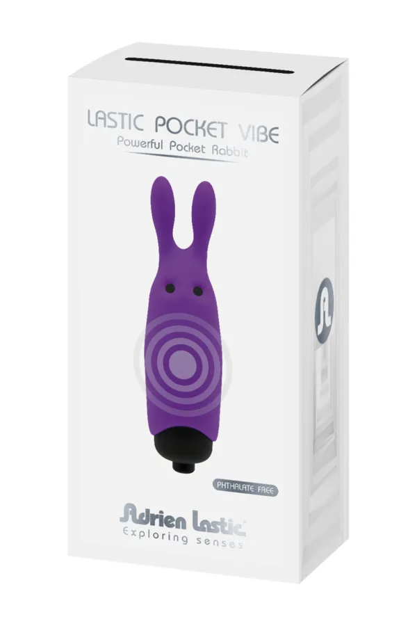 Pocket vibe lapin violet – Adrien Lastic - 94edenstreet.com - sexshop en ligne