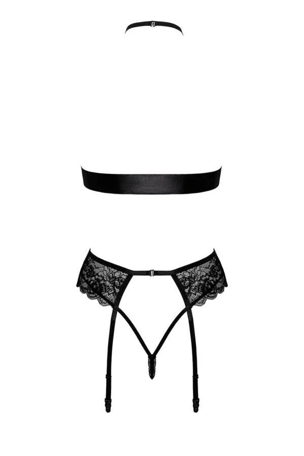Ensemble Bondage Black Set 4 pièces Kiss 244 – Kissable - 94edenstreet.com - sexshop en ligne