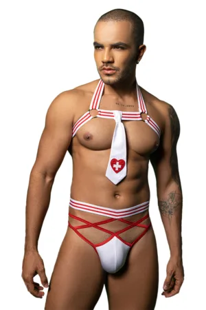 Déguisement sexy docteur 2 pièces – J Lingerie - 94edenstreet.com - sexshop en ligne