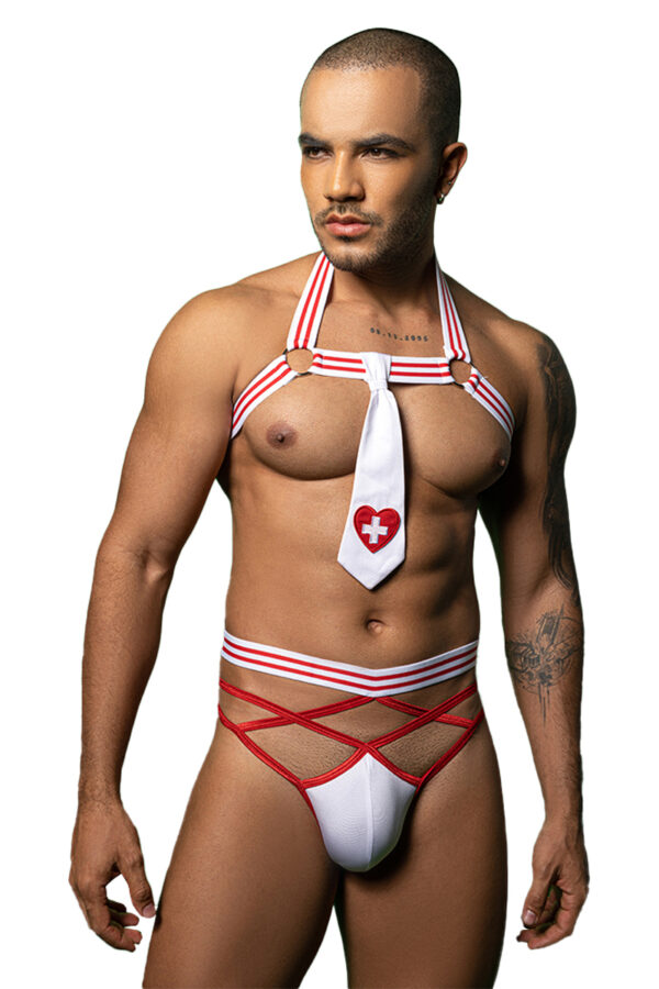 Déguisement sexy docteur 2 pièces – J Lingerie - 94edenstreet.com - sexshop en ligne