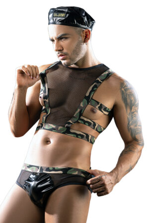 Tenue sexy US Army 3 pièces – J Lingerie - 94edenstreet.com - sexshop en ligne