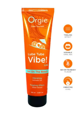 Lubrifiant Lube Tube Vibe (Low) Sex On The Beach 100ml - 94edenstreet.com - sexshop en ligne