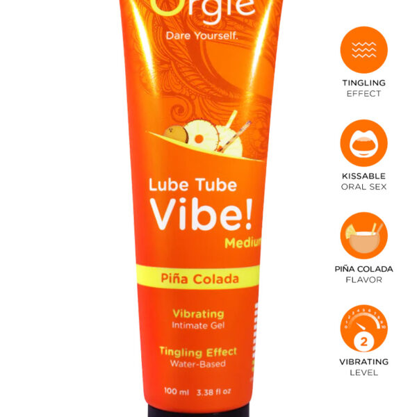 Lubrifiant Lube Tube Vibe (Medium) Pina Colada 100ml