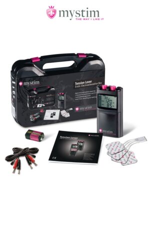 Malette électro-stimulation Tension Lover 7 fonctions – Mystim - 94edenstreet.com - sexshop en ligne