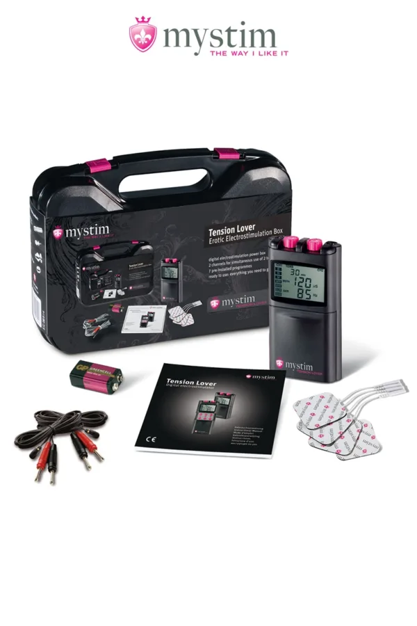 Malette électro-stimulation Tension Lover 7 fonctions – Mystim - 94edenstreet.com - sexshop en ligne