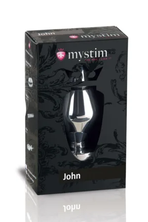 Plug électro-stimulation John L – Mystim - 94edenstreet.com - sexshop en ligne