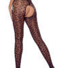 Collants ouverts TI023 20 deniers - noir – Image 2