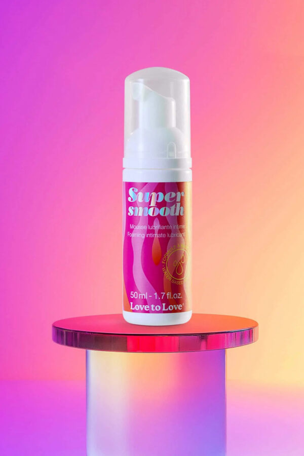 Mousse lubrifiante Super Smooth 50ml – Love to Love - 94edenstreet.com - sexshop en ligne