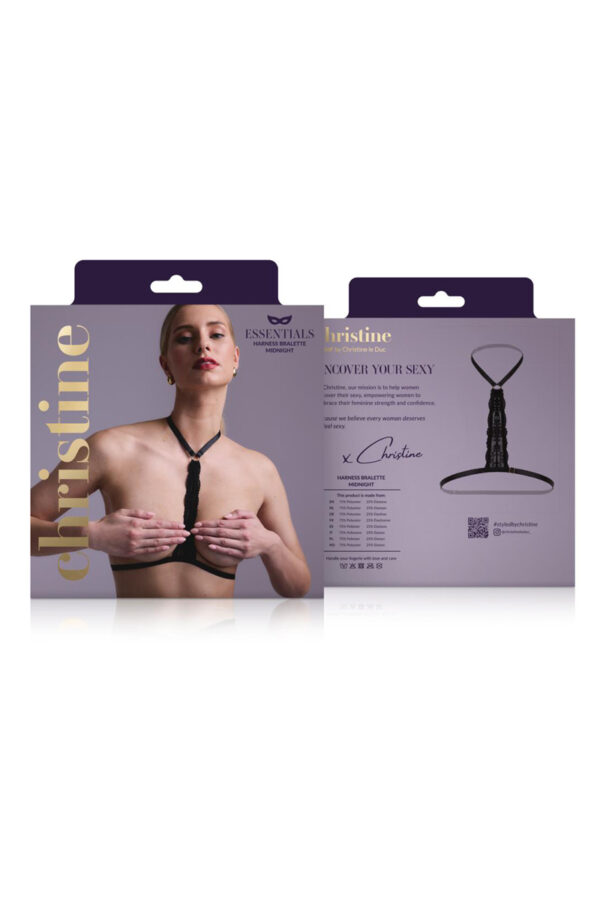 Harnais bralette Evening Kiss – Christine - 94edenstreet.com - sexshop en ligne