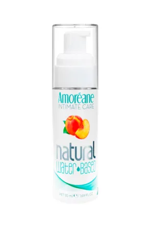 Lubrifiant aromatisé peche 50ml – Amoréane - 94edenstreet.com - sexshop en ligne