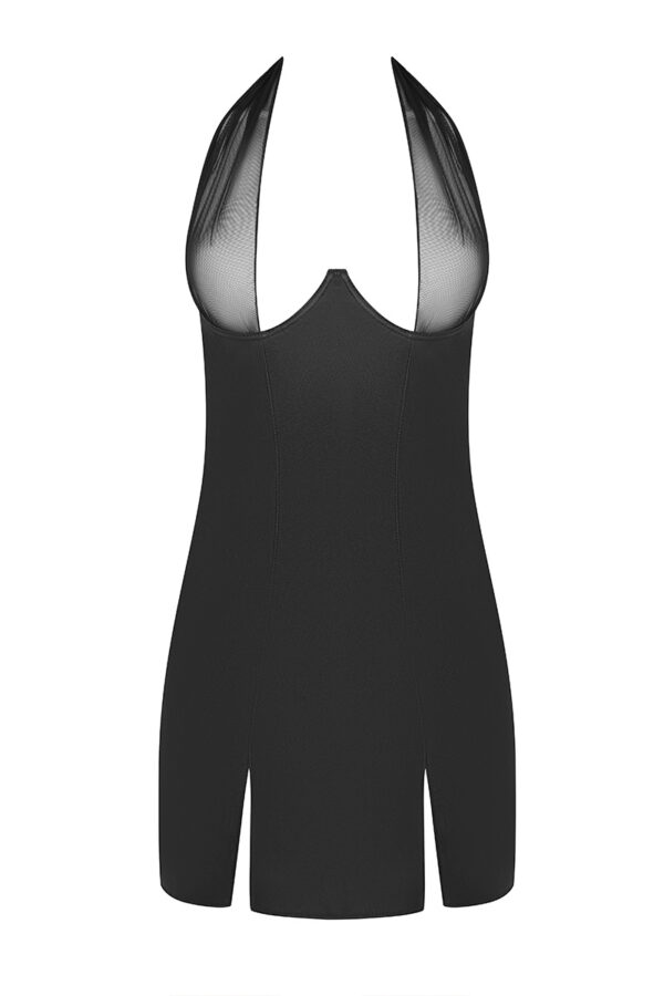 Robe Kesmina faux cuir - Passion – Image 2