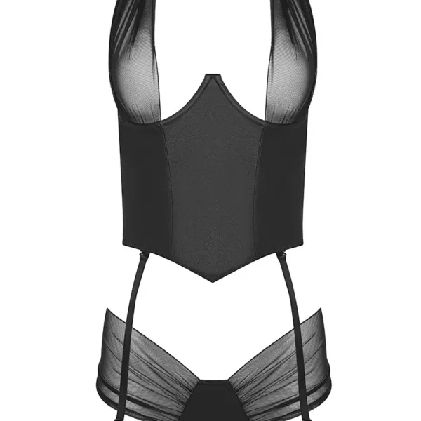 Guêpière Kesmina faux cuir – Passion