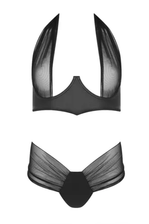 Ensemble 2 pièces Kesmina faux cuir – Passion - 94edenstreet.com - sexshop en ligne