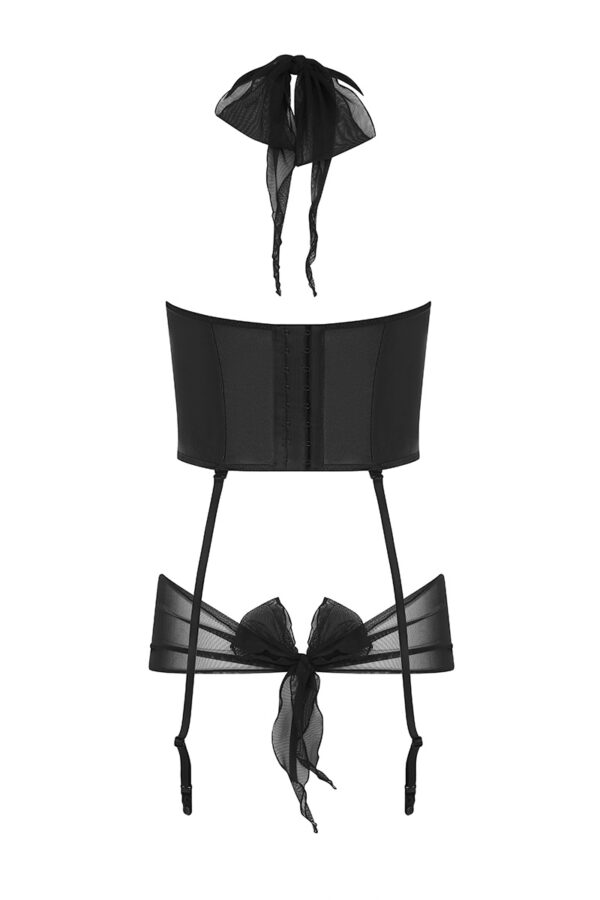 Guêpière Kesmina faux cuir – Passion - 94edenstreet.com - sexshop en ligne