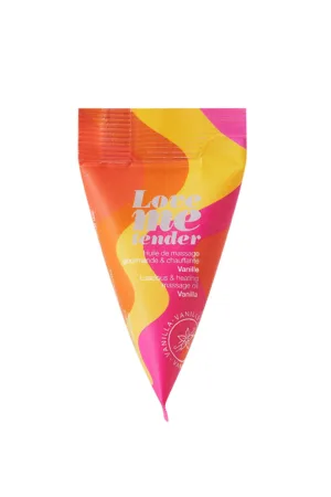 Berlingot huile massage comestible Vanille - 94edenstreet.com - sexshop en ligne