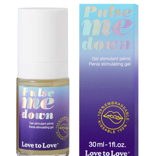 Gel stimulant pénis Pulse Me Down 30ml – Love To Love