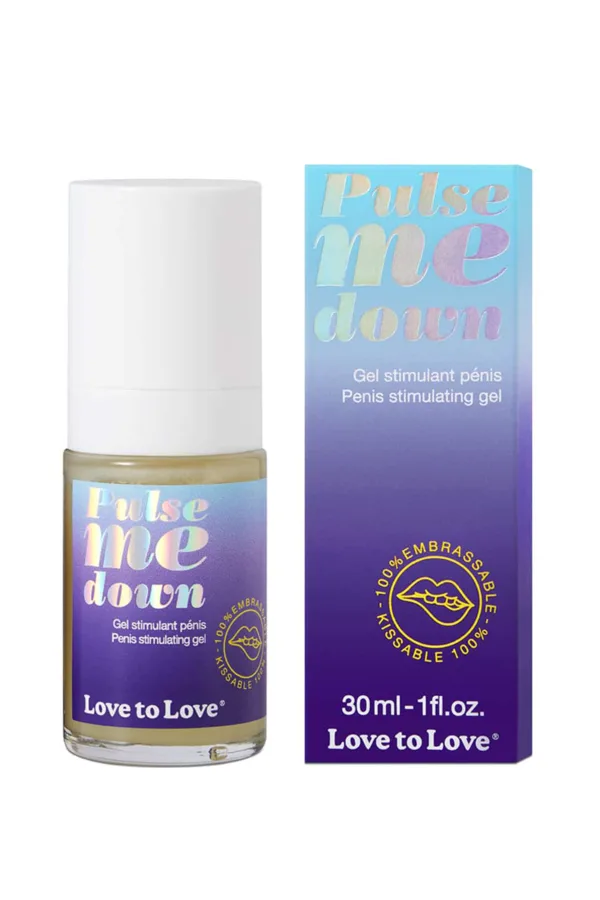 Gel stimulant pénis Pulse Me Down 30ml – Love To Love - 94edenstreet.com - sexshop en ligne
