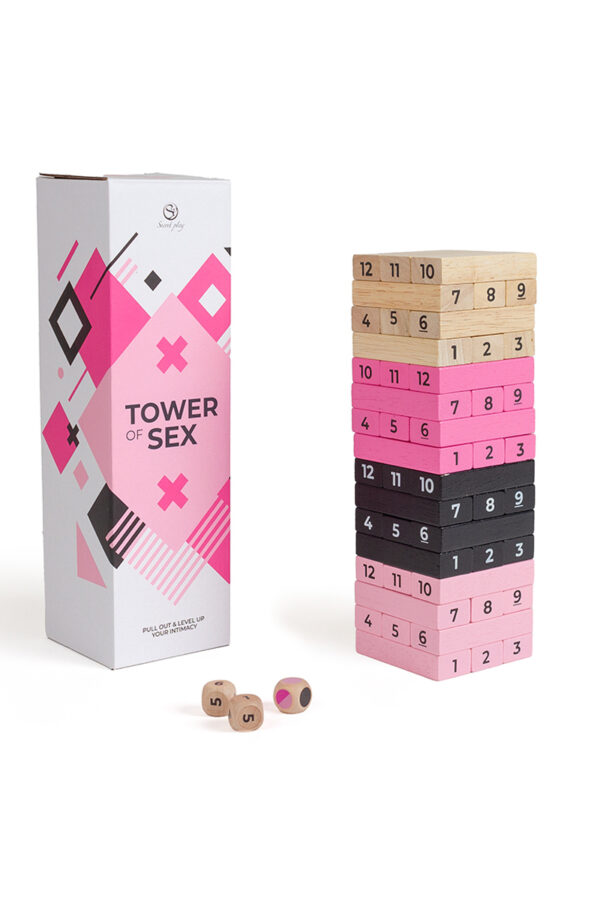 Jeu en bois Tower of Sex – Secret Play - 94edenstreet.com - sexshop en ligne