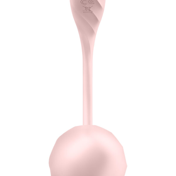 Oeuf vibrant connecté Ribbed Petal rose – Satisfyer