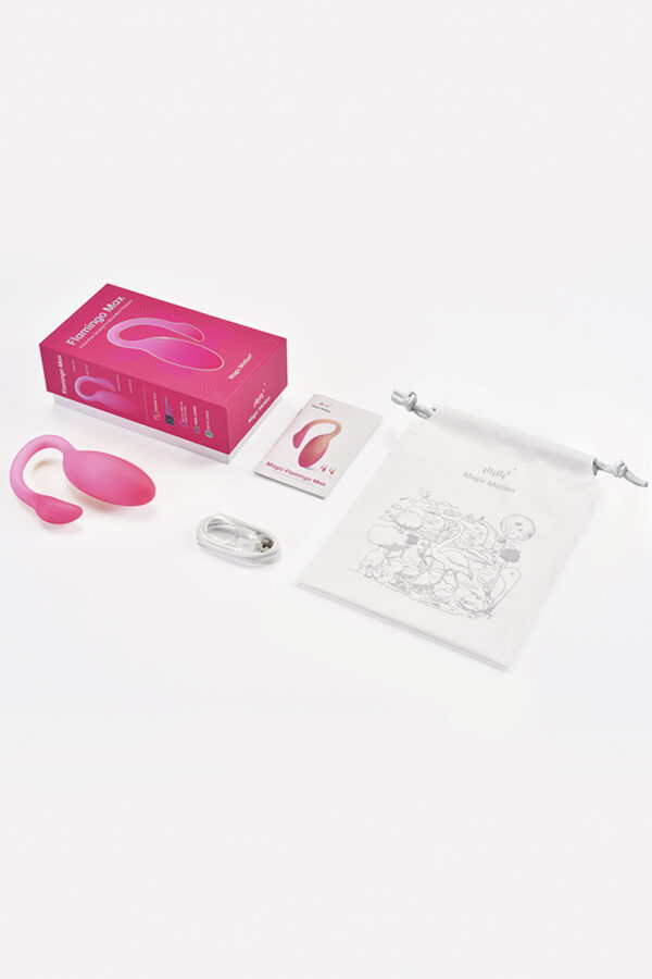 Stimulateur connecté Flamingo Max rose – Magic Motion - 94edenstreet.com - sexshop en ligne