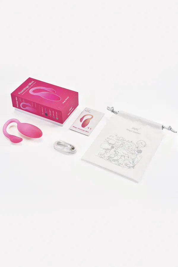Stimulateur connecté Flamingo Max rose – Magic Motion - 94edenstreet.com - sexshop en ligne