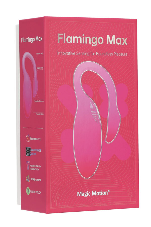 Stimulateur connecté Flamingo Max rose – Magic Motion - 94edenstreet.com - sexshop en ligne
