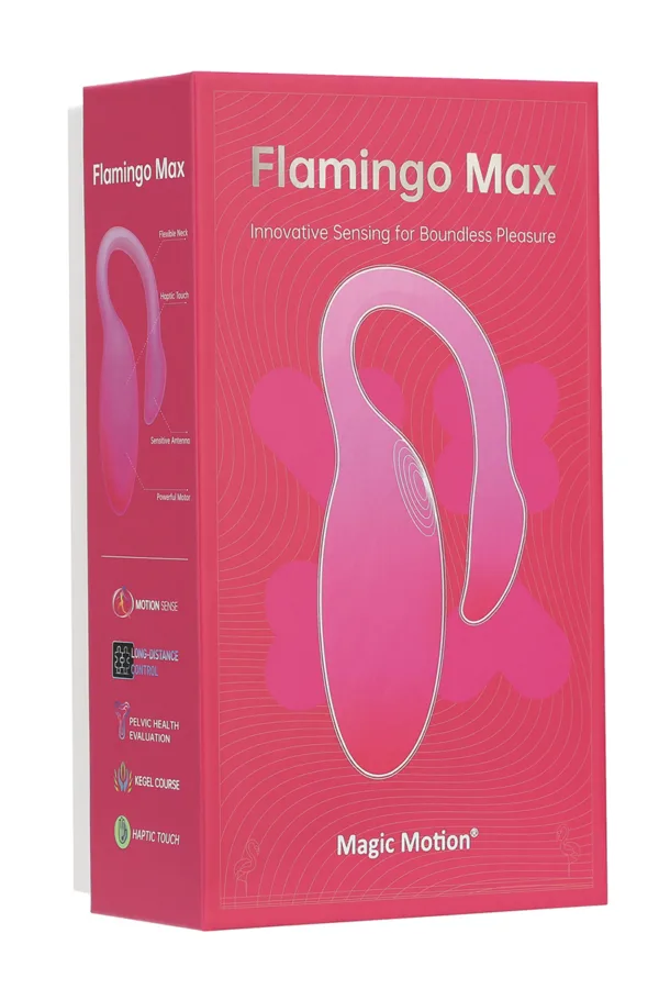 Stimulateur connecté Flamingo Max rose – Magic Motion - 94edenstreet.com - sexshop en ligne