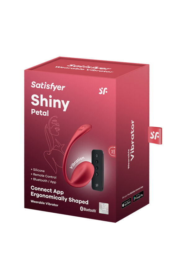 Oeuf vibrant connecté Shiny Petal red - Satisfyer – Image 4