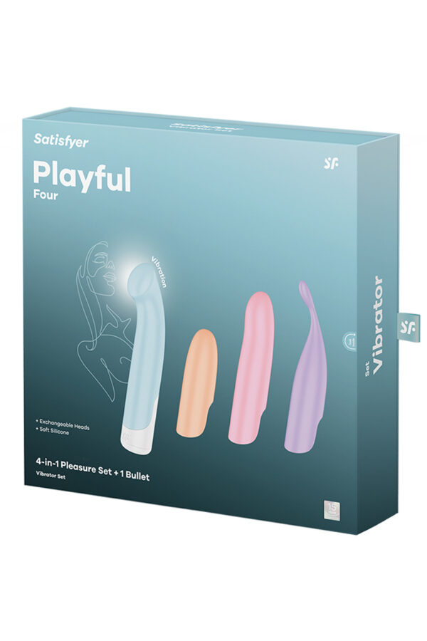 Coffret Plaisir Playful Four – Saisfyer - 94edenstreet.com - sexshop en ligne