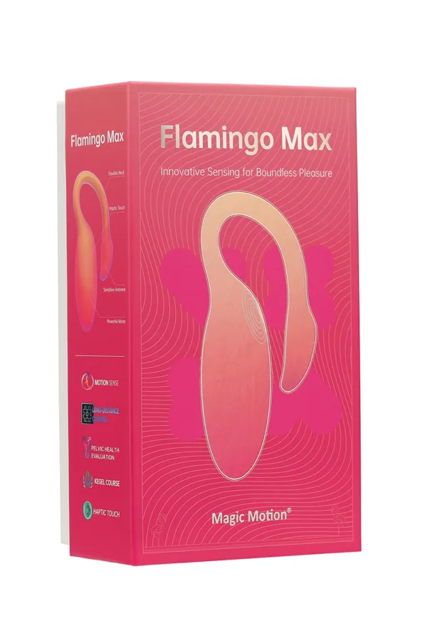 Oeuf vibrant connecté Flamingo Max orange – Magic Motion - 94edenstreet.com - sexshop en ligne
