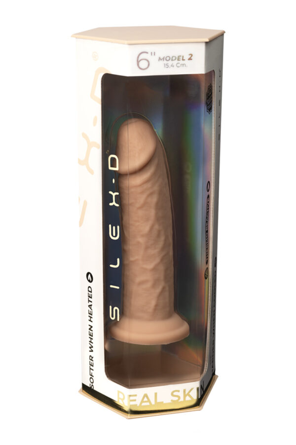 Gode Real Skin Model 2 flesh 15,4 cm - SilexD – Image 3