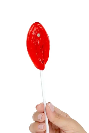 Sucette vulve fraise – Secret Play - 94edenstreet.com - sexshop en ligne