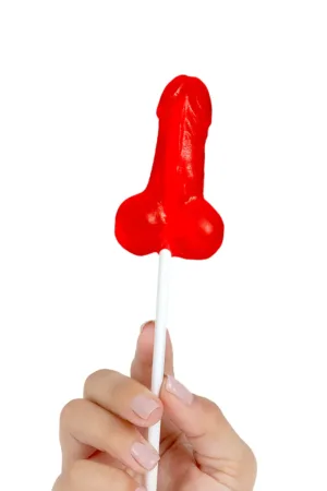 Sucette pénis fraise – Secret Play - 94edenstreet.com - sexshop en ligne