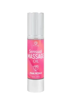 Huile de massage Pétales de Rose – Secret Play - 94edenstreet.com - sexshop en ligne
