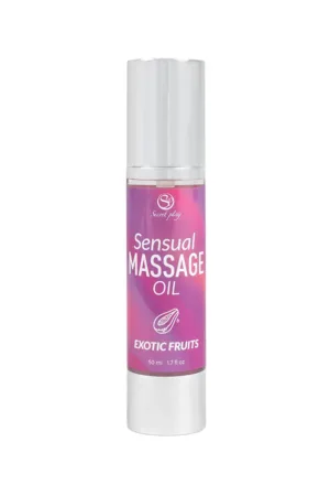 Huile de massage Fruits Exotiques – Secret Play - 94edenstreet.com - sexshop en ligne
