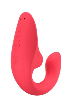 Double stimulateur Womanizer Blend rose éclatant - 94edenstreet.com - sexshop en ligne