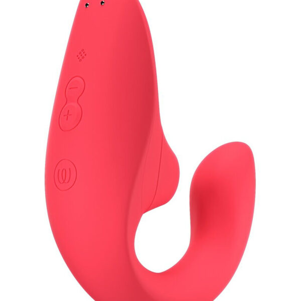Double stimulateur Womanizer Blend rose éclatant