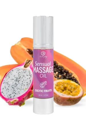 Huile de massage Fruits Exotiques – Secret Play - 94edenstreet.com - sexshop en ligne