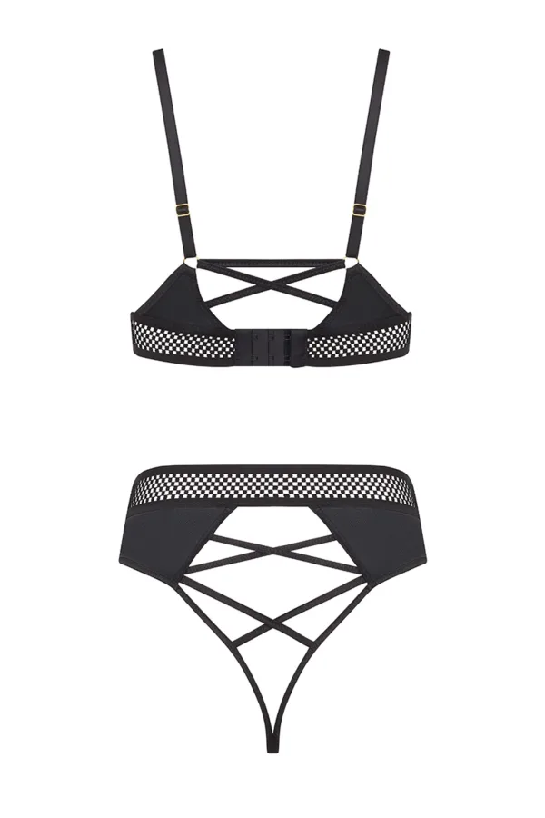 Ensemble sexy deux pièces Kristeen – Passion - 94edenstreet.com - sexshop en ligne