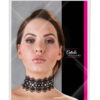 Collier brodé avec strass – Cotelli Accessoires - 94edenstreet.com - sexshop en ligne