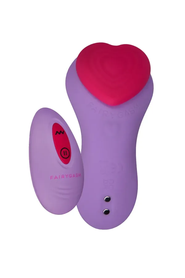 Stimulateur télécommandé de culotte HeartGem violet – FairyGasm - 94edenstreet.com - sexshop en ligne