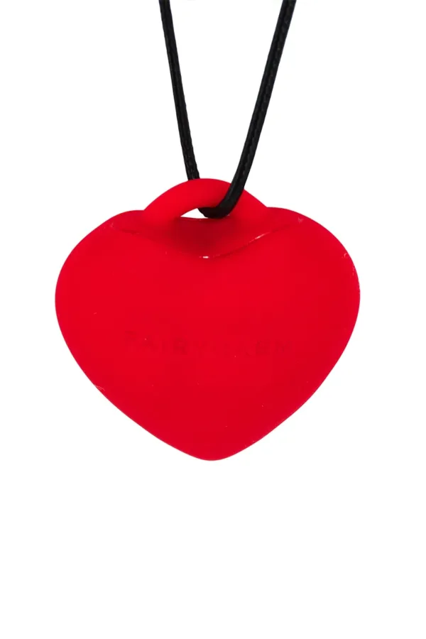 Stimulateur pendentif PleasureStone rouge – FairyGasm - 94edenstreet.com - sexshop en ligne