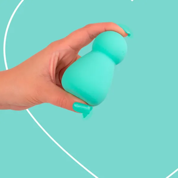 Mini vibro rechargeable Applust vert – FairyGasm