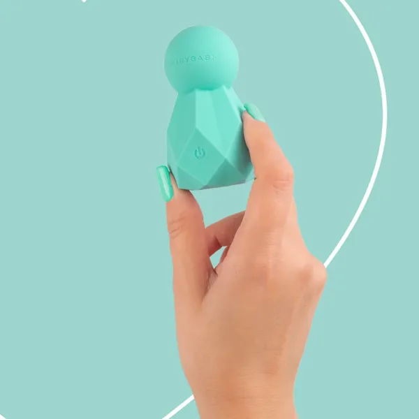 Mini vibro rechargeable BlissKey vert – FairyGasm