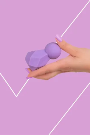 Mini vibro rechargeable BlissKey violet – FairyGasm - 94edenstreet.com - sexshop en ligne